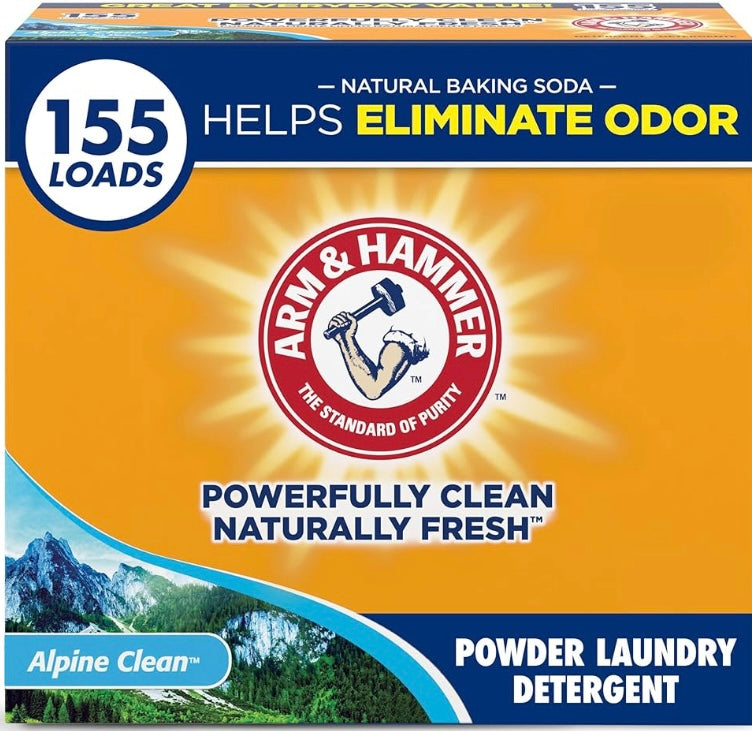 Alpine Clean Powder Laundry Detergent - 153 oz, 155 Loads