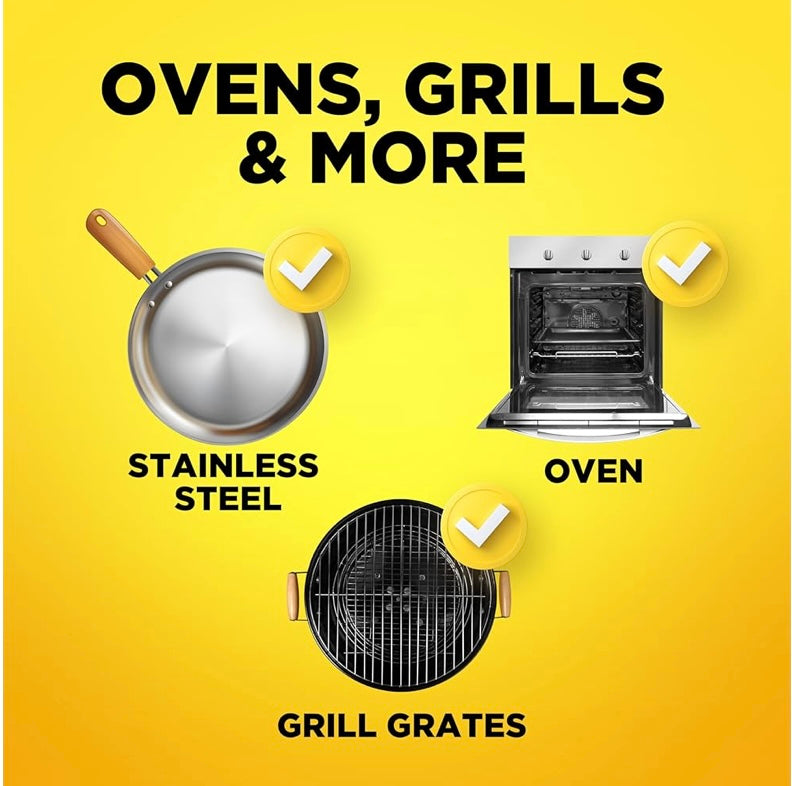 Easy-Off Heavy Duty Oven Cleaner 6-Pack - Lemon Scent, 14.5 oz Each